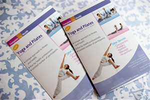 Flyer Design for new yoga and pilates studio for Health care centre | Flyer-Design von Soluciones Creativas