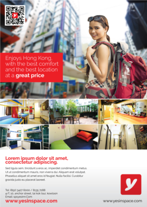 Ad Design for Hong Kong’s Most Popular Hostel | Advertisement Design by JCR