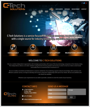 C-Tech Solutions website overhaul | Web-Design von -Marc-