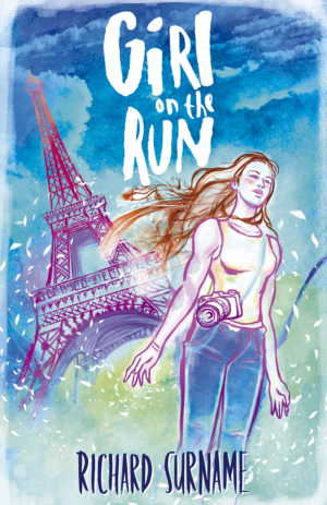 Girl on the Run | Buchumschlag Design von Andres Cortes