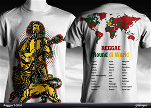 Global Reggae T-shirt Design Project | T-Shirt-Design von G3K