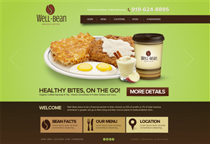 Well-Bean Coffee Kiosks Webdesign project | Web-Design von TechWise