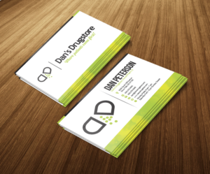 I need a new business card design for my pharmacy. | Business Card Design by jeffdefy