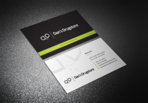 I need a new business card design for my pharmacy. | Business Card Design by Eggo May P