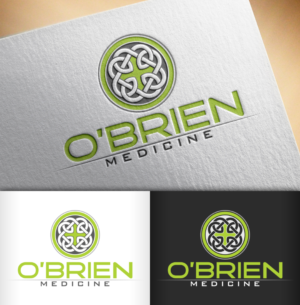 O'Brien Medicine Logo Design - Irish Themed Internal/Alternative Medicine Practice | Grafik-Design von nivleik