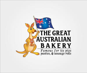 The Great Australian Bakery - Famous for its pies, pasties, and sausage rolls | Logo Design by Intro Base