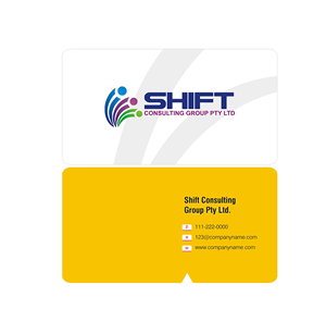 Business Card Design by Anil for Shift Consulting Group Pty Ltd | Design #2044175