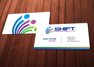 Business Card Design by Chere for Shift Consulting Group Pty Ltd | Design #2042056