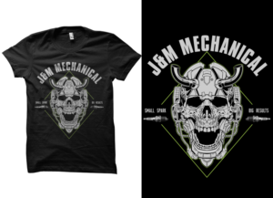 T-shirt Design by a.o.d for J&M Mechanical | Design #9407680