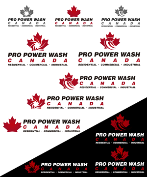 Logo Design by StudioD™ for Pro Power Wash Canada | Design: #2130798