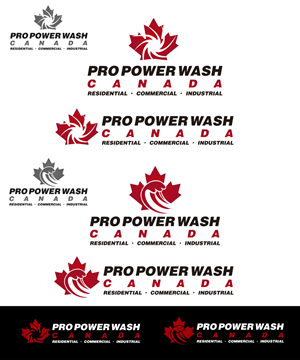 Logo Design by StudioD™ for Pro Power Wash Canada | Design: #2131009