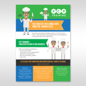 Food Safety Consultancy Flyer Design | Flyer-Design von Kishaloy_D