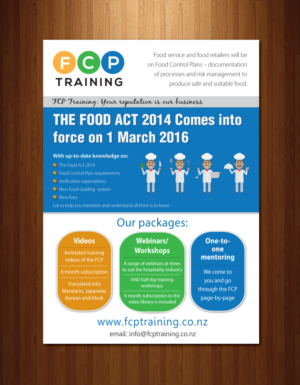 Food Safety Consultancy Flyer Design | Flyer-Design von meet007