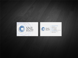 Business Card Design by diRtY.EMM for SNL Realty | Design: #2071559