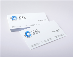 Business Card Design by logodentity for SNL Realty | Design: #2057140