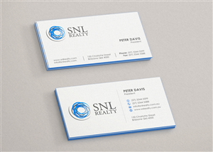 Business Card Design by logodentity for SNL Realty | Design: #2057254