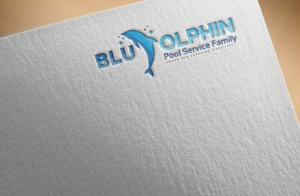 Blu Dolphin Pool Service Family owned and operated since 1952 | Logo Design by GLDesigns