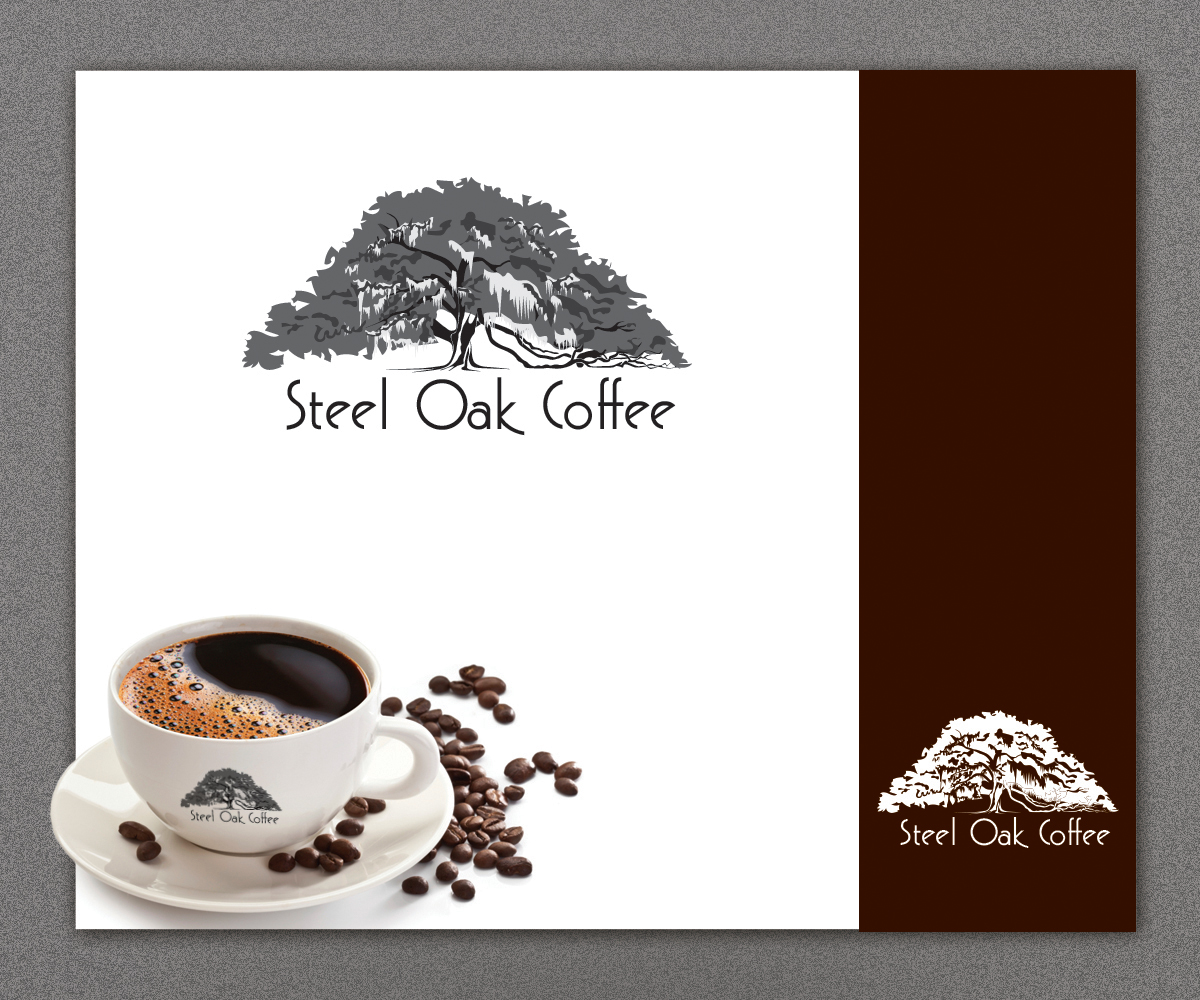 Logo Design by Elen_ka for Steel Oak Coffee | Design #9482237