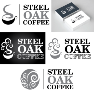 Logo Design by fransdesign for Steel Oak Coffee | Design #9448294