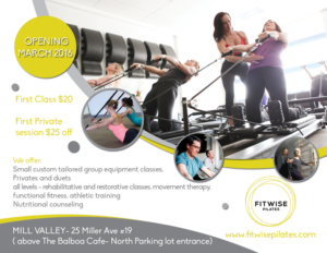 FitWise Pilates Postcard for marketing( non mailer) | Postkarten-Design von Hania.tarabishy