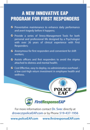 Helping Police Officers and First Responders before they are Disabled due to Mental Health Issues | Flyer Design by meet007