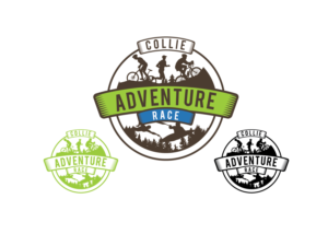 Collie Adventure Race | Logo-Design von Mandy Illustrator