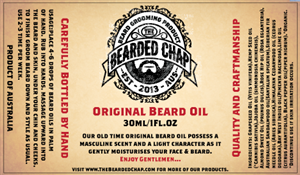 The Bearded Chap -1oz bottle label design - for our brand new beard oil product! | Grafik-Design von TedAtkinson