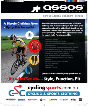 Advertisement Design by uk for Cycling & Sports Clothing | Design #2100575