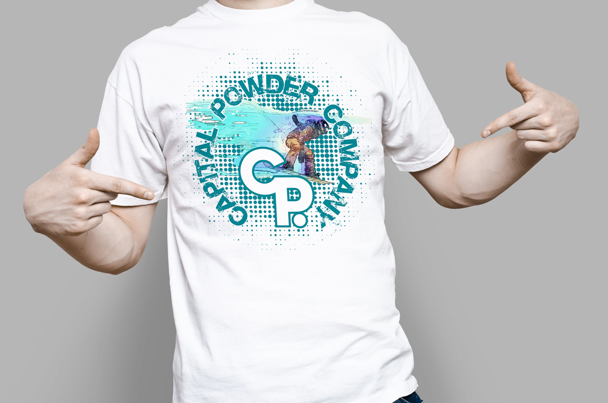 T-shirt Design by at-as for Capital Powder Co. | Design #9722524