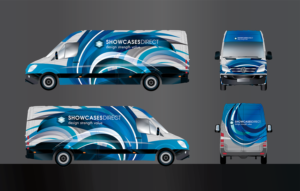 Signwriting for Mercedes Sprinter Van | Signage Design by INGA DESIGN