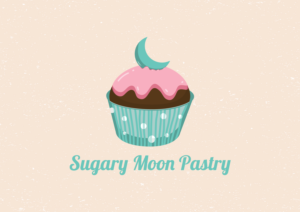 Sugary Moon Pastry | Logo-Design von Tegridy Studio