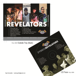 CD face & Jewel Case Design for Zydeco Revelators Band  | Packaging Design by Sajal Samaddar