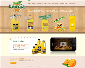 Lencia online store- look & feel overhaul | Web Design by Lauren