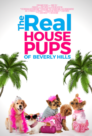 Indie Film Poster featuring fashionista puppies | Poster Design by B L X C K_R X I N B O W