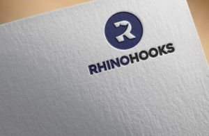 the name RhinoHooks otherwise mostly a graphic | Logo Design by GLDesigns