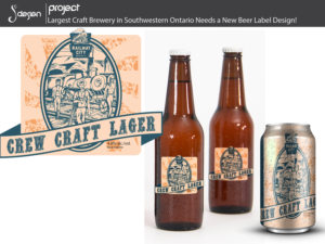 Etikett-Design von Shemet für Railway City Brewing Company | Design #10362981