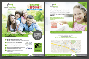 Opening Specials Flyer for myDentist West Ryde | Flyer-Design von Achiver