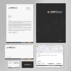 Business Board - PP, Stationery | PowerPoint Design by logodentity