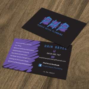 Plumbing Business Card Design | Business Card Design by Dezero