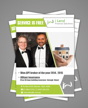 Flyer Design by RGraphic for i Lend Finance Solution | Design #10316266