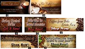 I need 8 Banners for my Web Site | Banner Ad Design by jshan