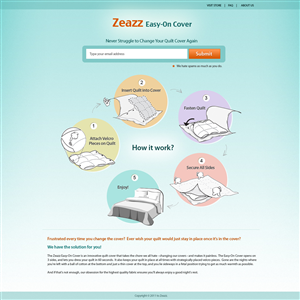 Landing Page Design by Nikki_26pixel