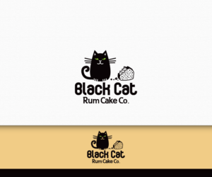 Black Cat Rum Cake Co. | Logo-Design von AD-X