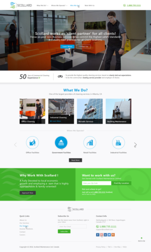 Wordpress Design by Ved Web Services for this project | Design #10421769