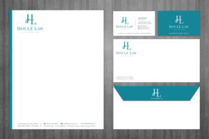 Houlé Law Business cards and stationary design project | Business Card Design by Stylez Designz