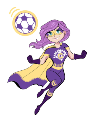 Soccer Fan Super Hero Needs Caricature | Illustration Design by eriks