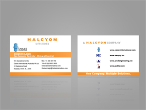 Business Card Design by Eyeshield21 for this project | Design #452553