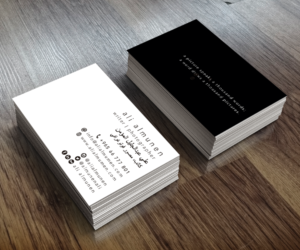 Business Card Design by R M