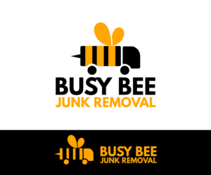 Busy Bee Junk Removal | Logo Design by design.bb