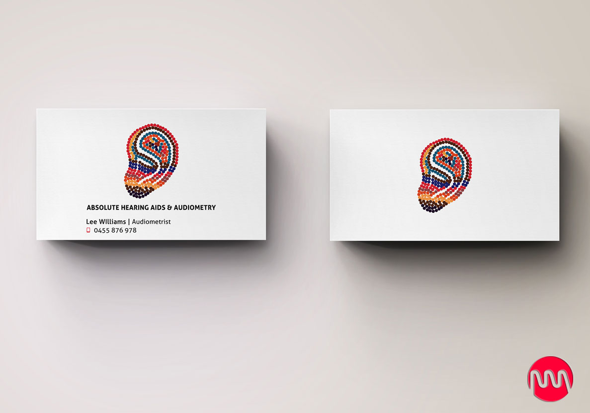 Business Card Design by stoodio.id for Absolute Hearing Aids & Audiometry | Design #2208068